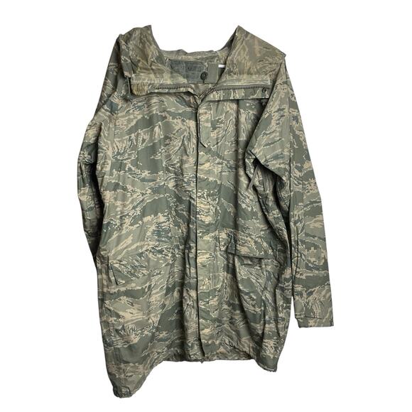 Military Parka Improved Rain Jacket Mens S Digital Camo Hooded ORC Industries - Picture 1 of 14